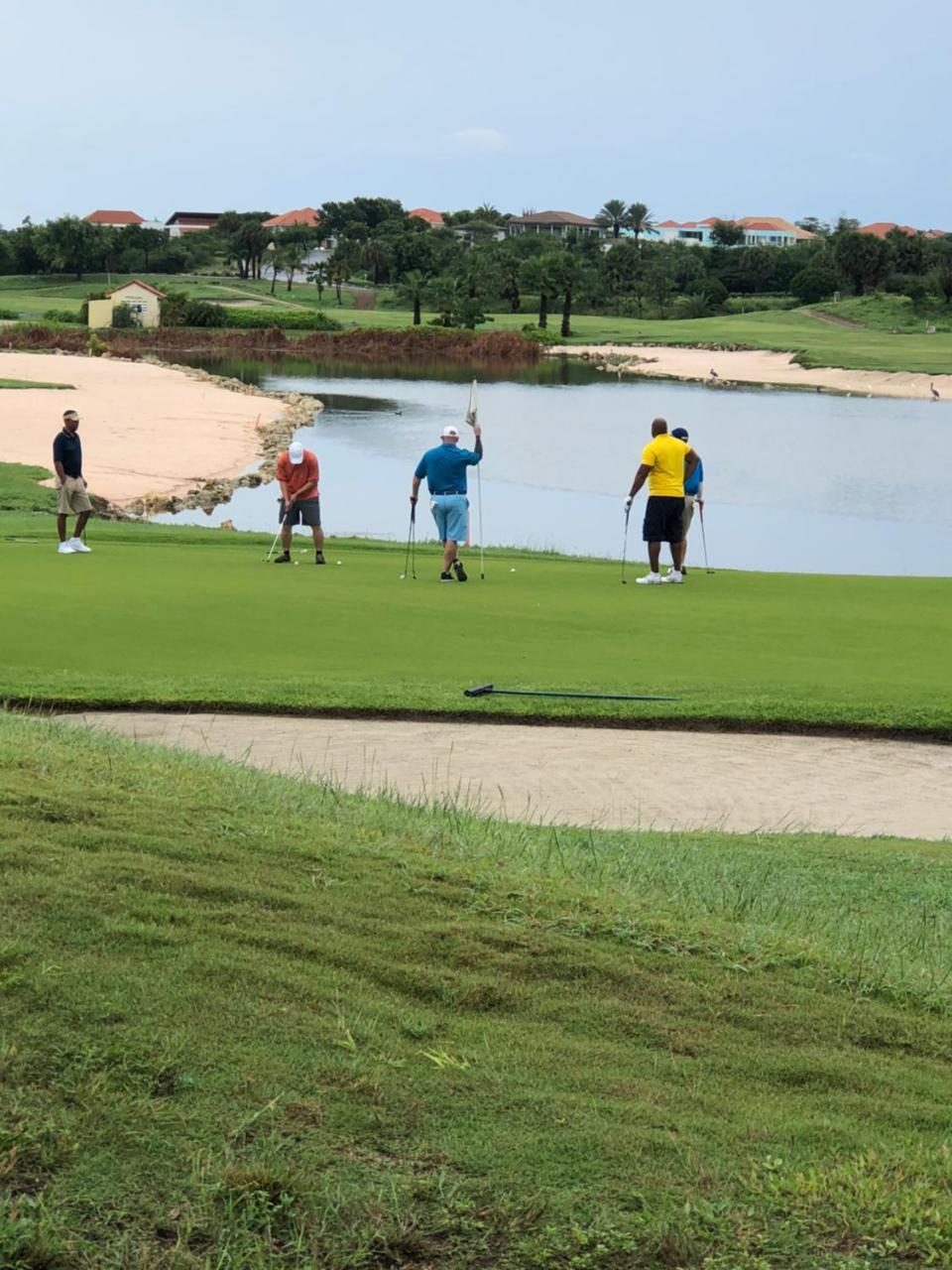 Blue Bay Beach Villa 25 3-Min Beach-Pool-Golf Bagian luar foto